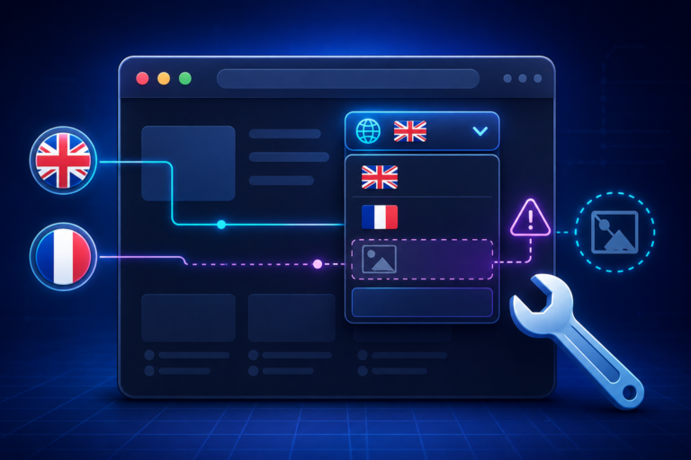 Polylang Language Switcher Not Showing