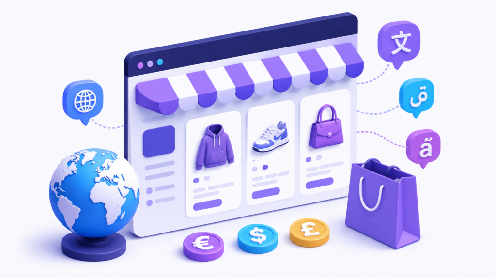 WooCommerce Multilingual with WPML menu